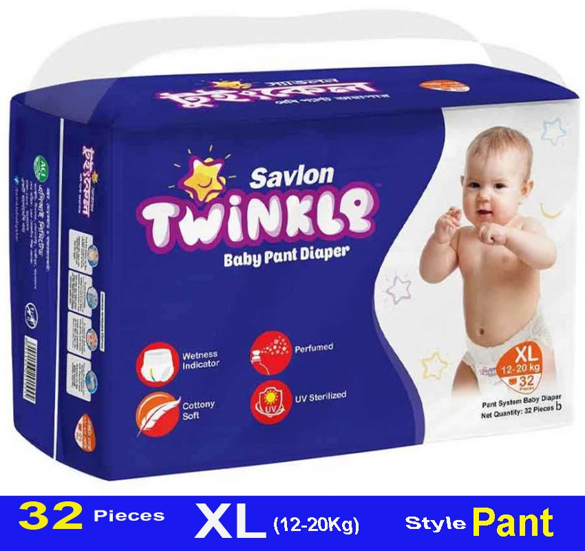 Savlon Twinkle Baby Pants Diaper (12-20Kg)