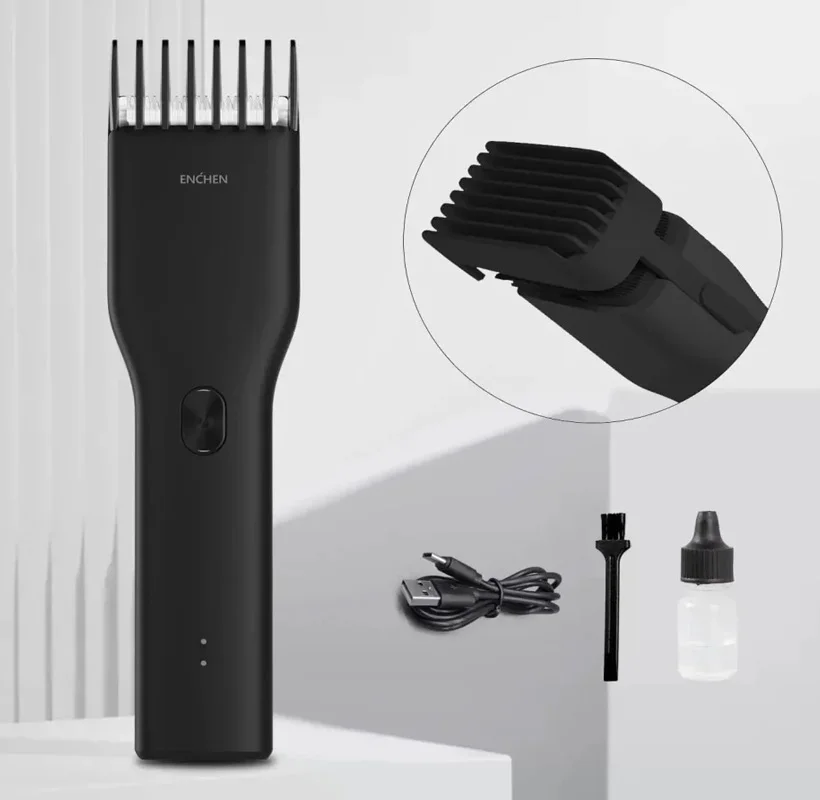 Xiaomi Mi Enchen Boost Hair Clipper-Fast Charging Rechargeable Hair Trimmer